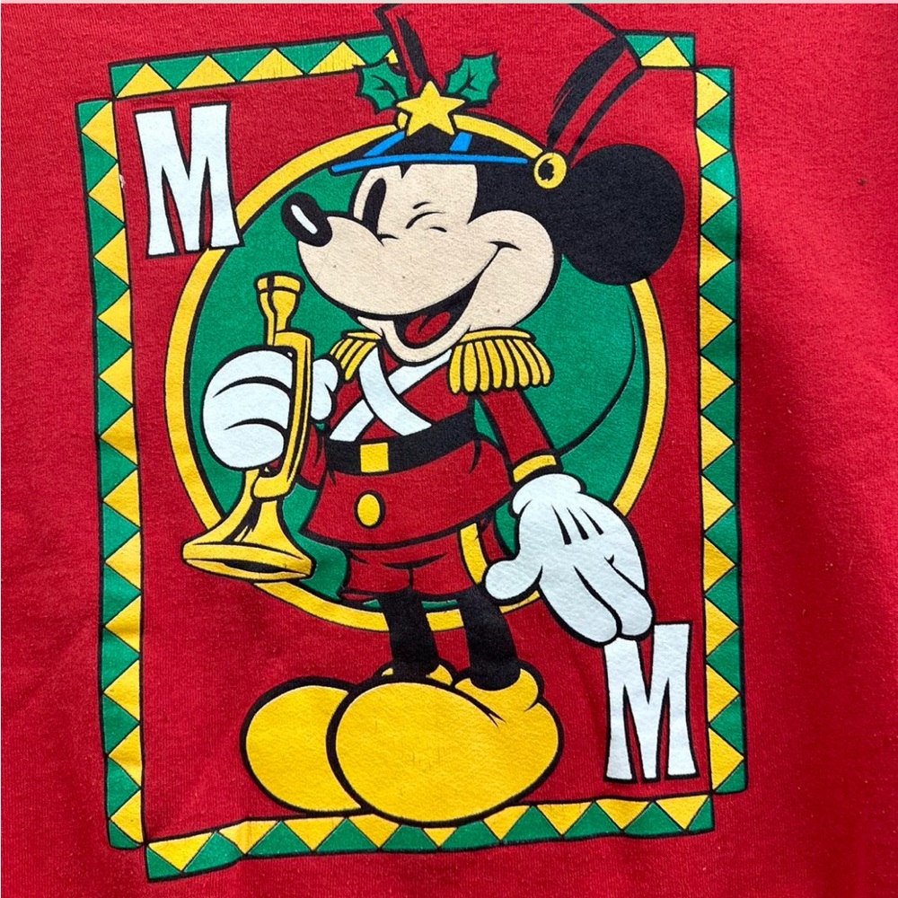 Vintage mickey and co. Nutcracker Mickey Mouse festive sweatshirt. - Picture 2 of 5